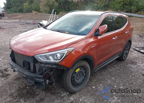 2017 Hyundai Santa Fe Sport 2.0T Ultimate from USA, damaged, VIN 5XYZWDLA8HG384021